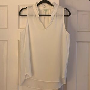 Jade white blouse Large